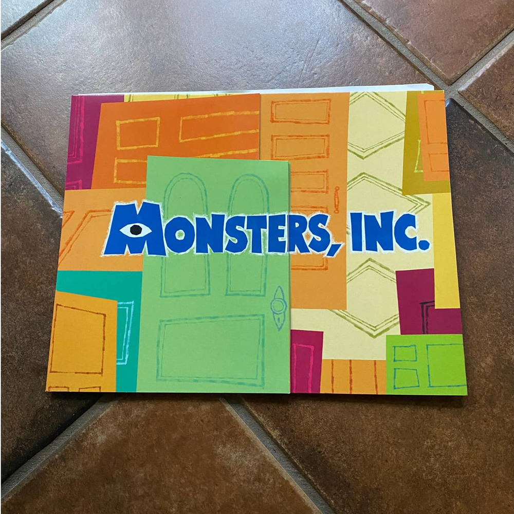 Disney Pixar Monsters Inc. Exclusive Litograph Portfolio Prints